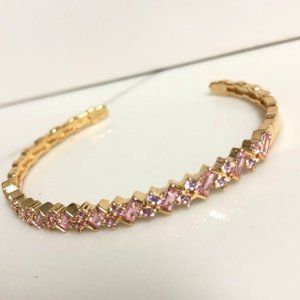 18k Gold Filled CZ Diamond Bracelet